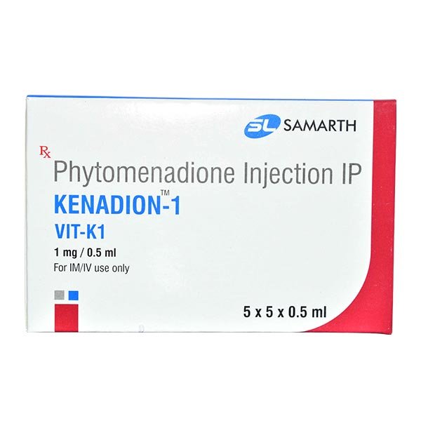 Kenadion 1mg/0.5ml (Phytomenadione) Injection