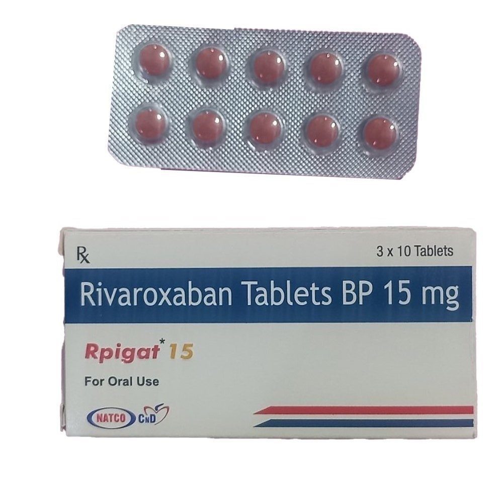 Rpigat 15mg (Rivaroxaban) Tablet