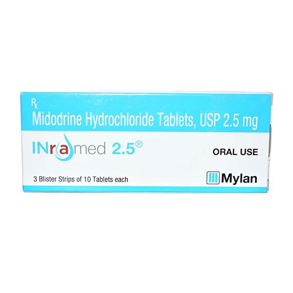 Inramed 2.5mg (Midodrine) Tablet