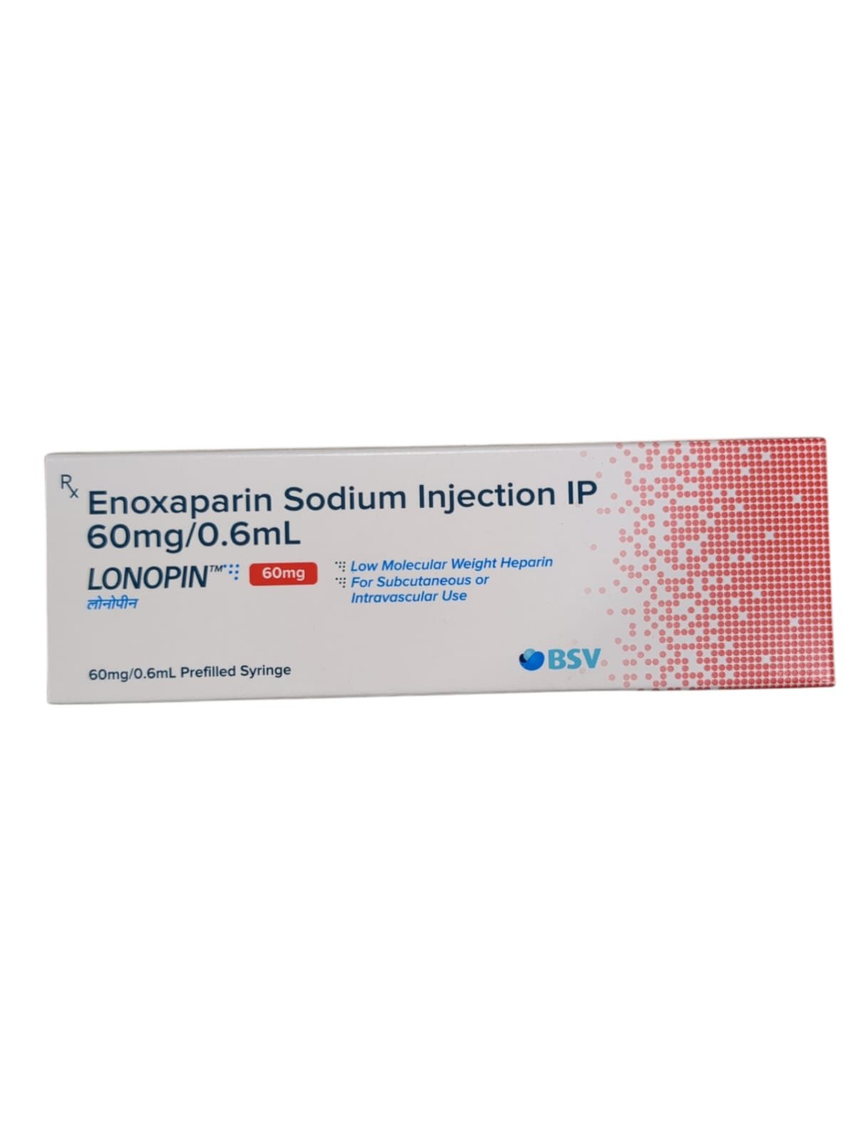 Lonopin 60mg (Enoxaparin) Injection