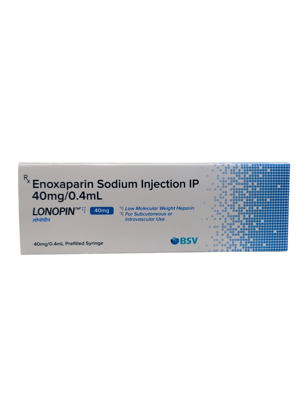 Lonopin 40mg (Enoxaparin) Injection