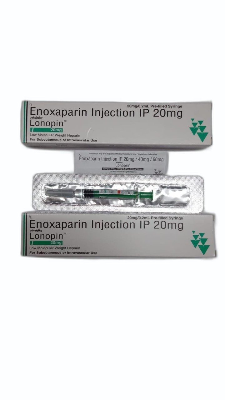 Lonopin 20 mg (Enoxaparin) Injection