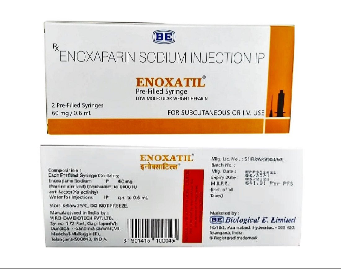 Enoxatil 60mg (Enoxaparin) Injection