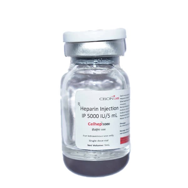 Celhep 5000IU (Heparin Sodium) Injection