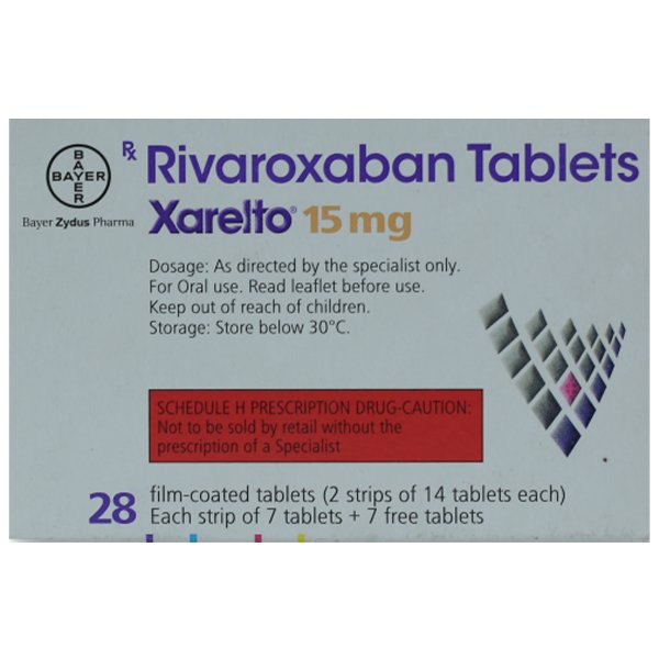 Xarelto 15mg (Rivaroxaban) Tablet