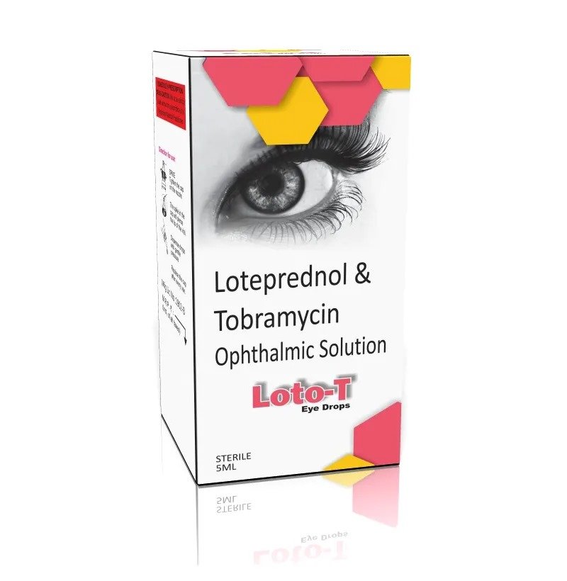 Loto-T (Loteprednol & Tobramycin) Eye Drops