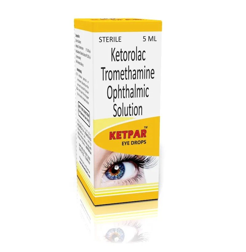 Ketpar (Ketorolac Tromethamine 0.4%) Ophthalmic Solution