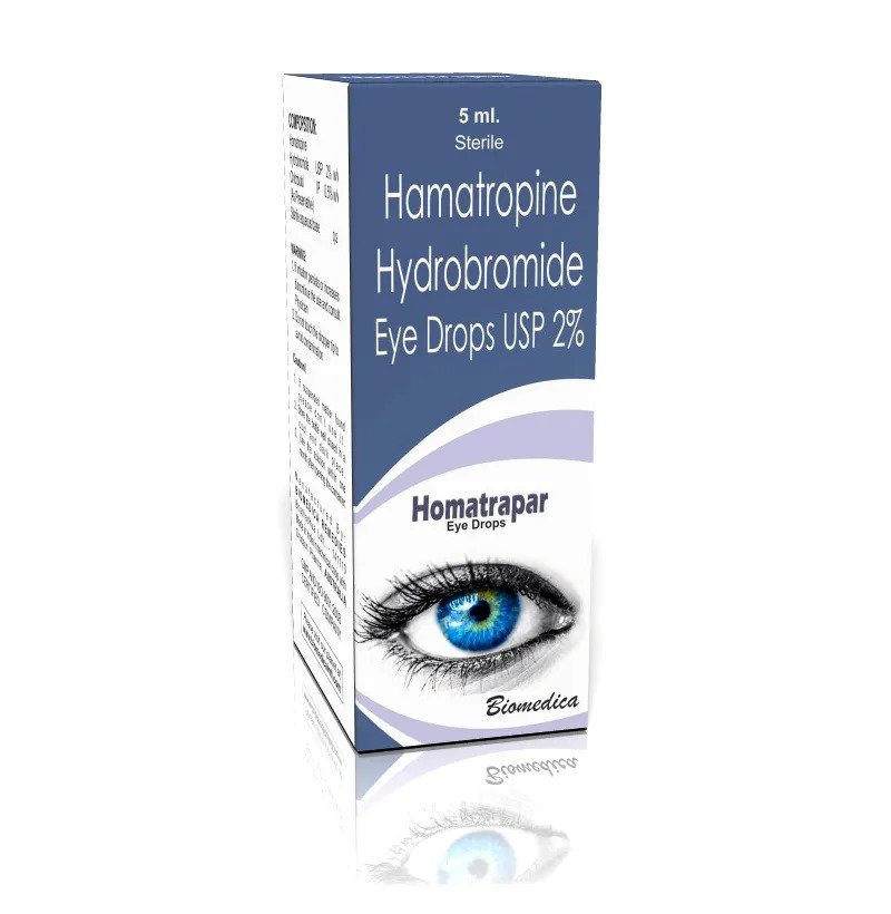 Homatrapar (Homatropine Hydrobromide) Eye Drops IP