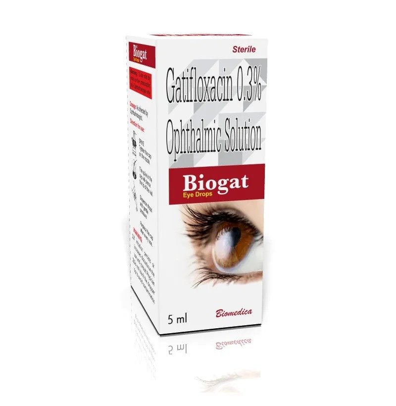 Biogat (Gatifloxacin) Ophthalmic Solution