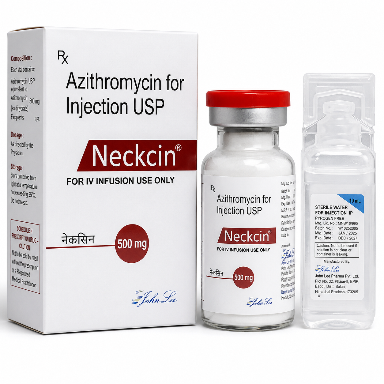 Neckcin 500 mg Injection Supplier & Exporter in Washington, USA London, UK Riyadh, Saudi Arabia Bangkok, Thailand Canberra, Australia Singapore Kingston | Ernest Impex (Global Pharmaceutical Supply)