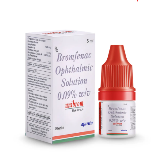 Unibrom eye drops 5ml