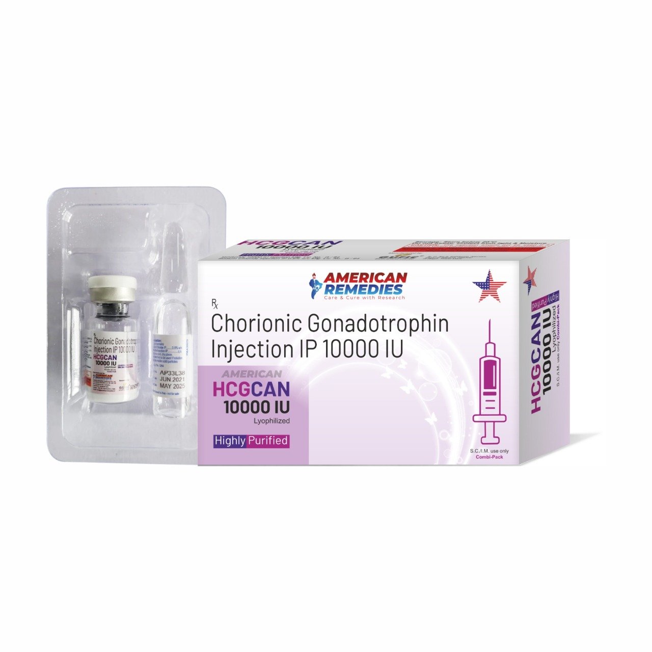 HCGCAN 10000 (Human chorionic gonadotropin) Injection