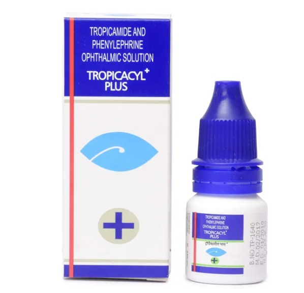 Tropicacyl Plus 3 ml eye drop