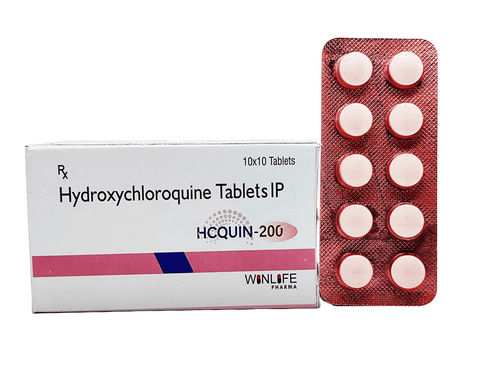 HCQUIN 200mg (Hydroxychloroquine) Tablet