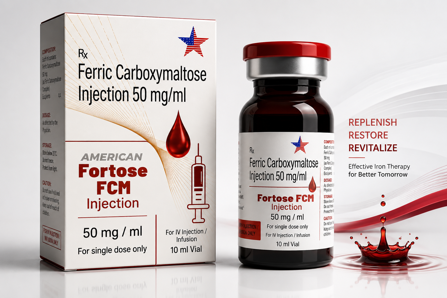 Fortose FCM (Ferric Carboxymaltose) Injection