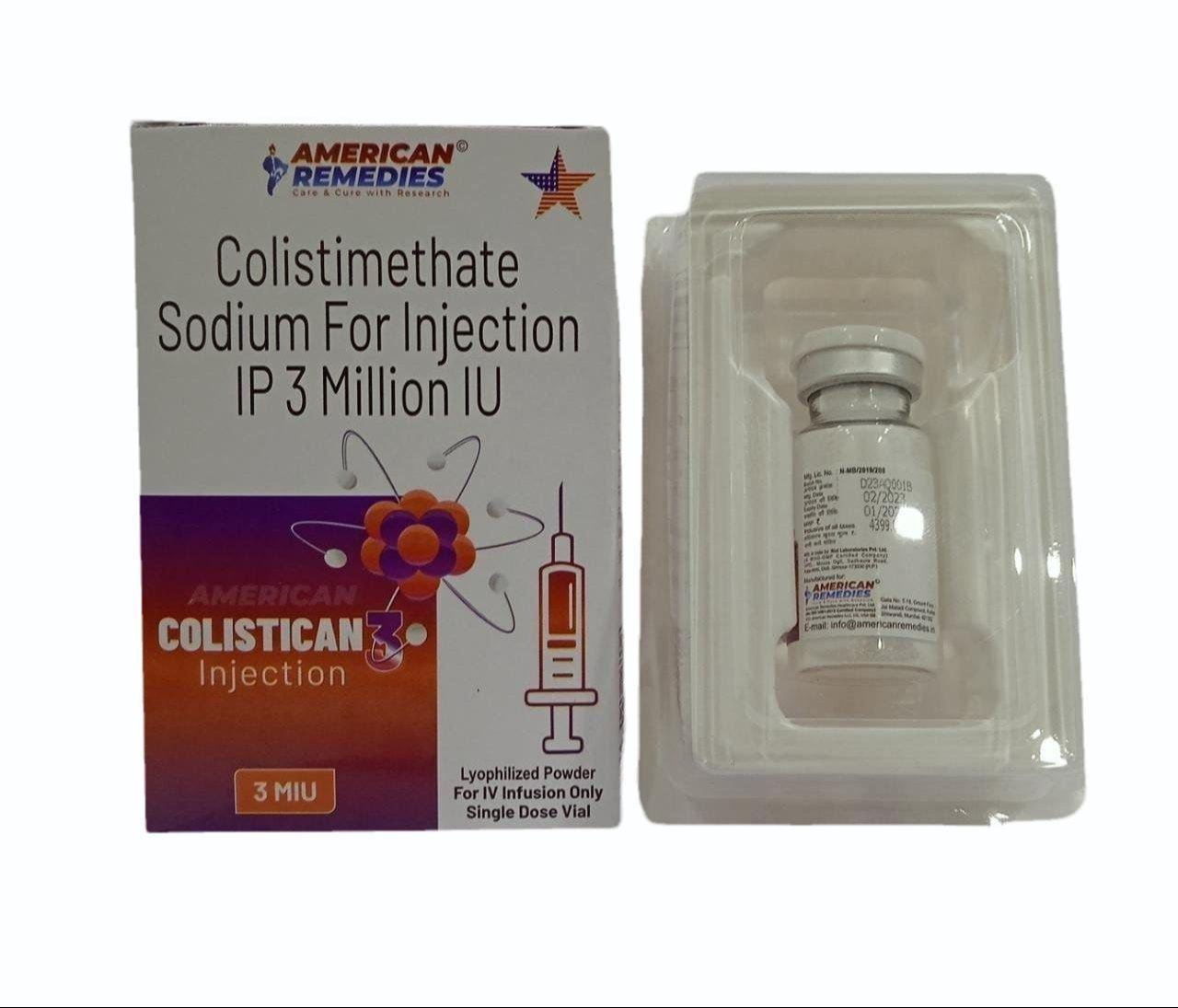 Colistican 3 Injection