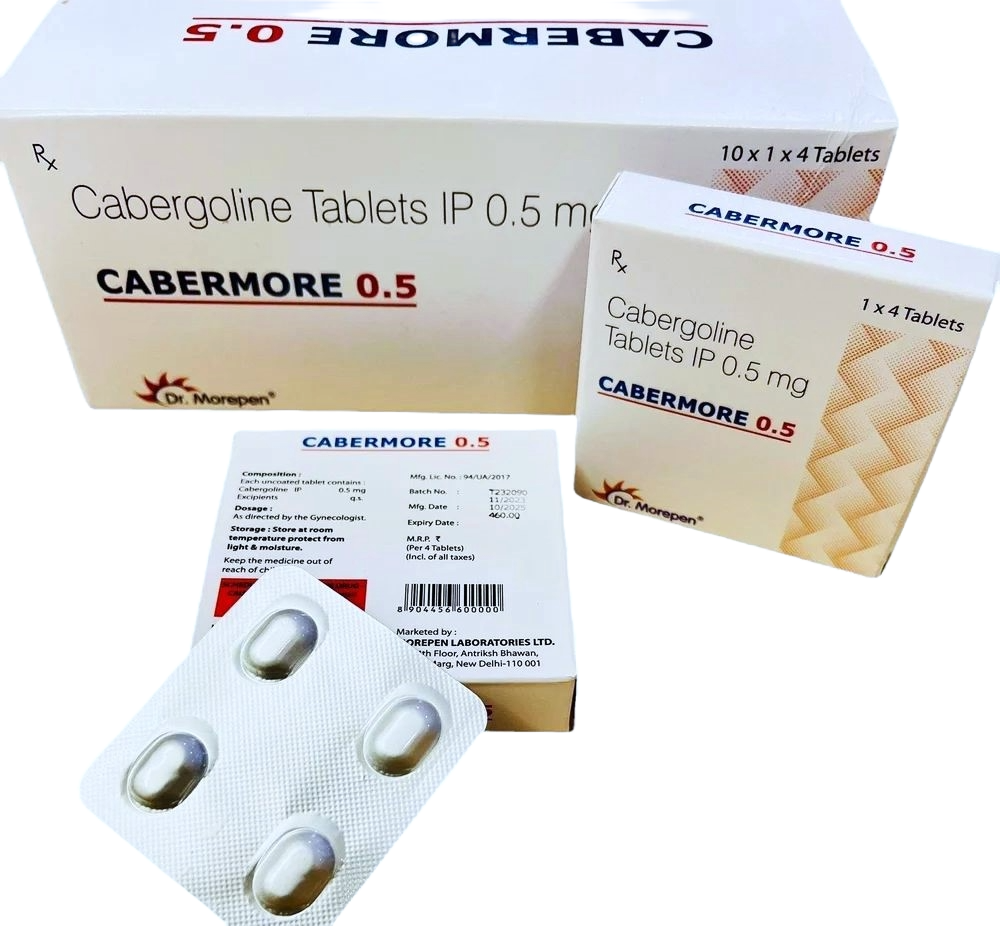 Cabermore 0.5mg (Cabergoline) Tablet