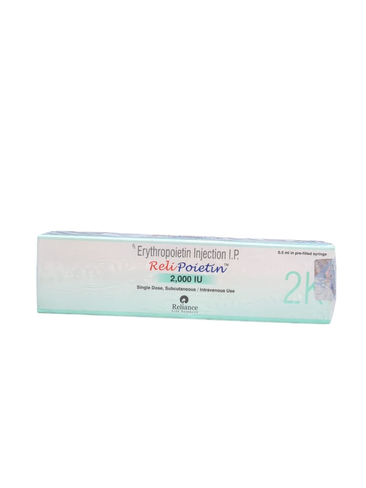 Relipoitin 2000IU (Recombinant Human Erythropoietin Alfa) Injection