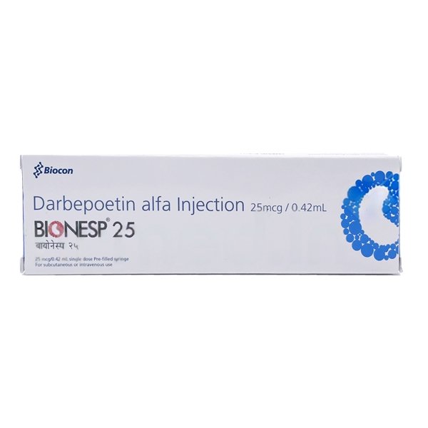 Bionesp 25mcg (Darbepoetin alfa) Injection