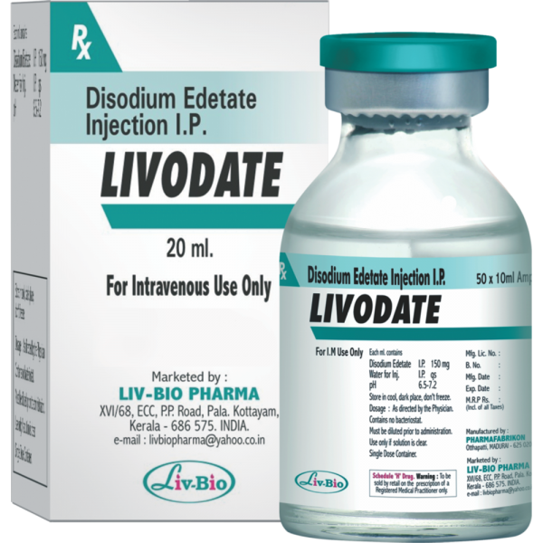 DI SODIUM EDETATE INJECTION