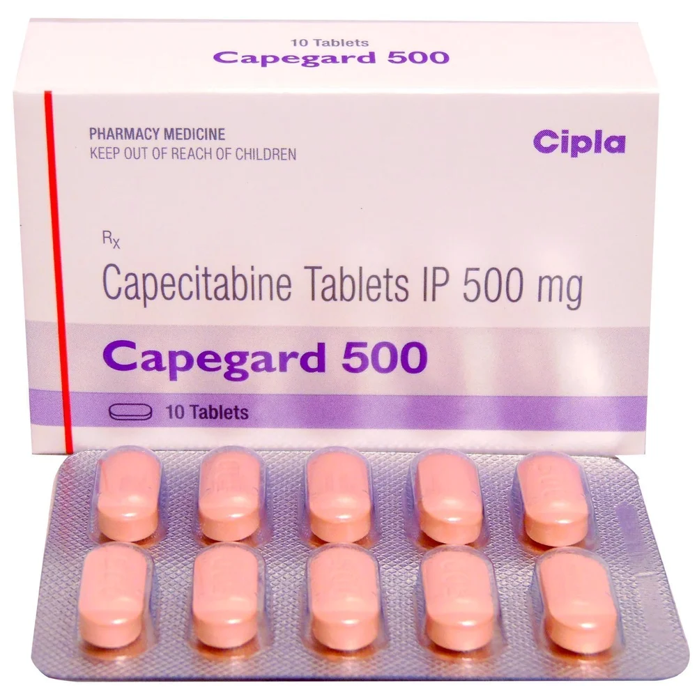 Capegard 500mg (Capecitabine ) Tablet