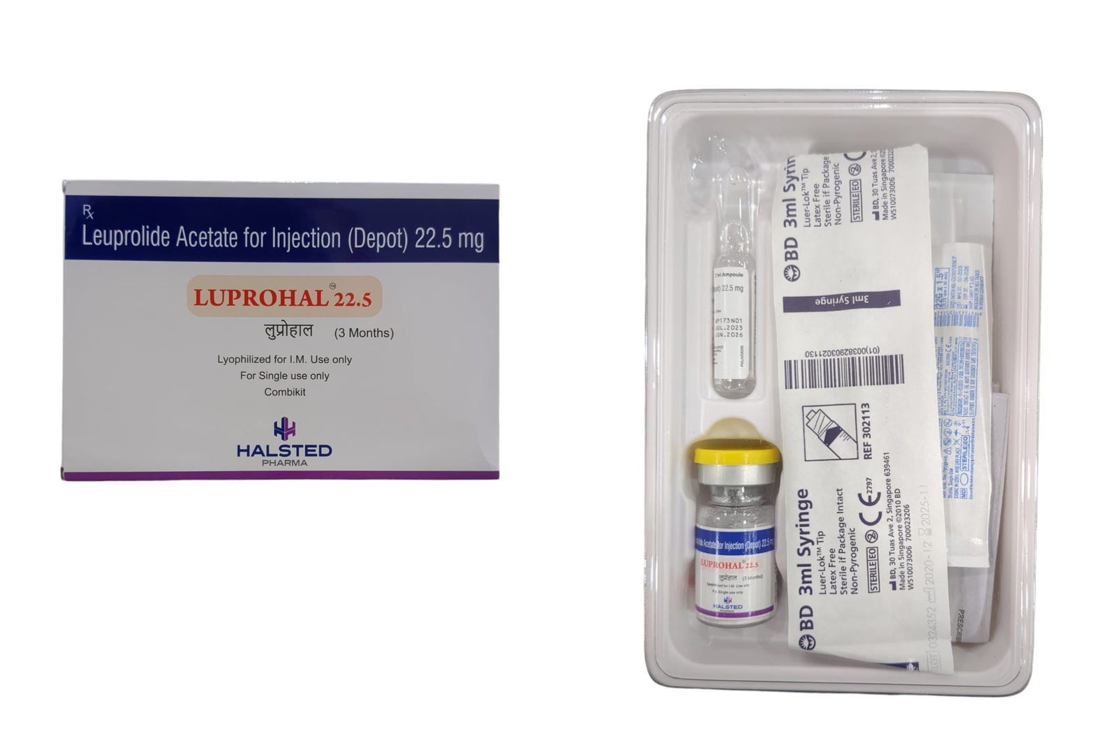 Luprohal 22.5mg (Leuprolide Acetate) Injection
