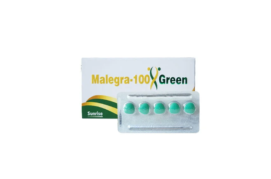 Malegra 100 Green (Sildenafil 100mg) Tablet