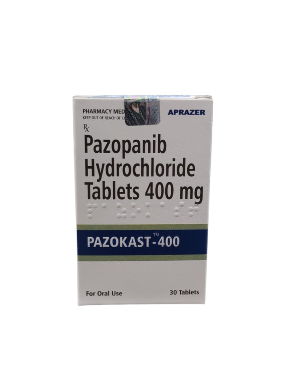 Pazokast 400mg (Pazopanib) Tablets
