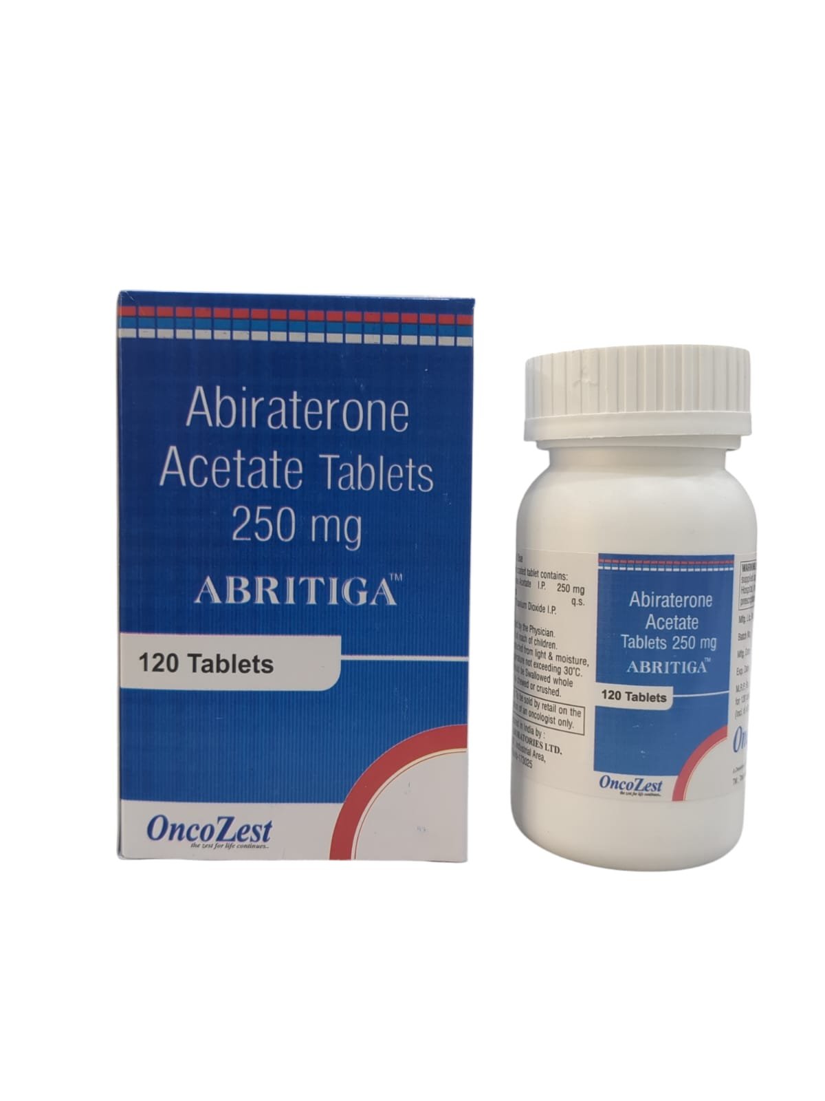 Abritiga 250mg (Abiraterone Acetate) Tablet