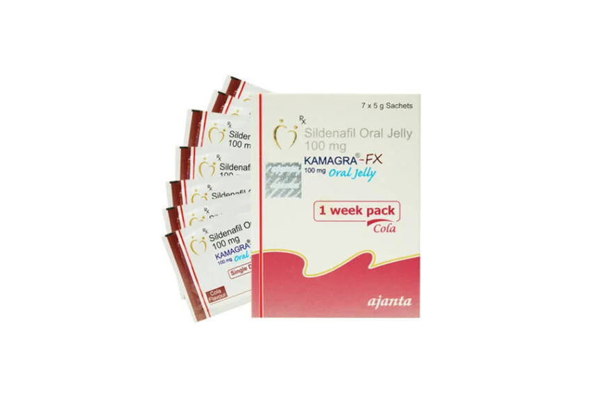 Kamagra FX (Sildenafil Citrate 100mg) Oral Jelly