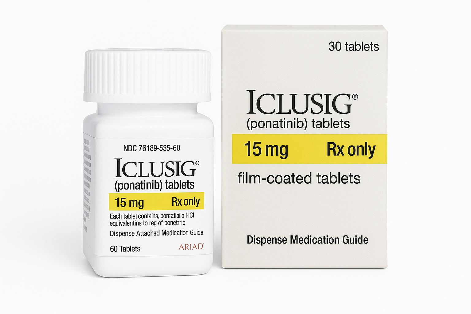 Iclusig 15mg Tablets
