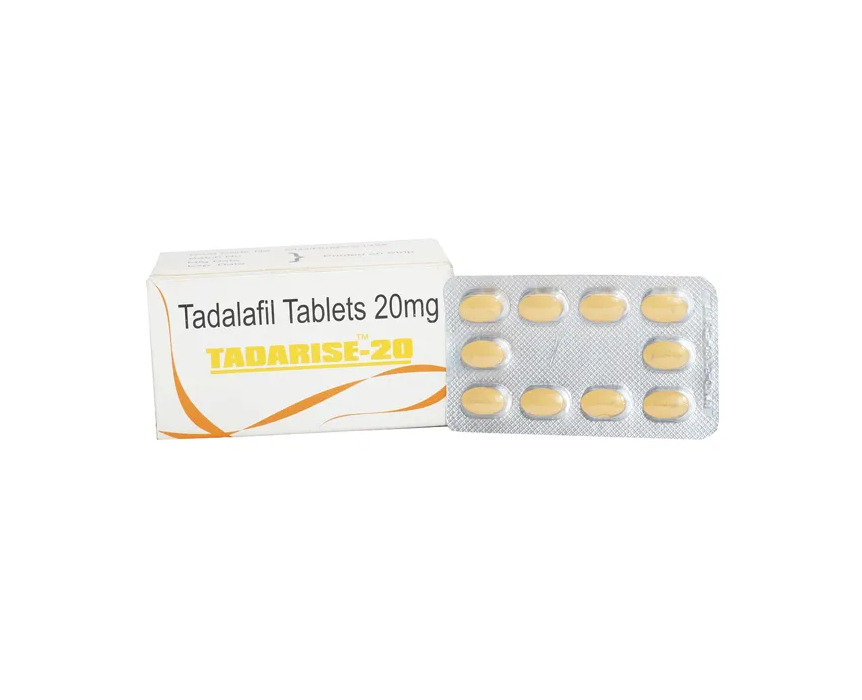 Tadarise 20 Mg (Tadalafil 20mg) Tablet