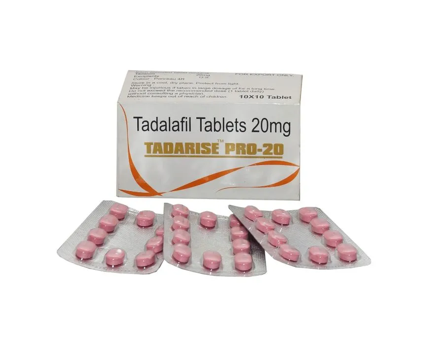 Tadarise PRO 20 Mg (Tadalafil 20mg) Tablet
