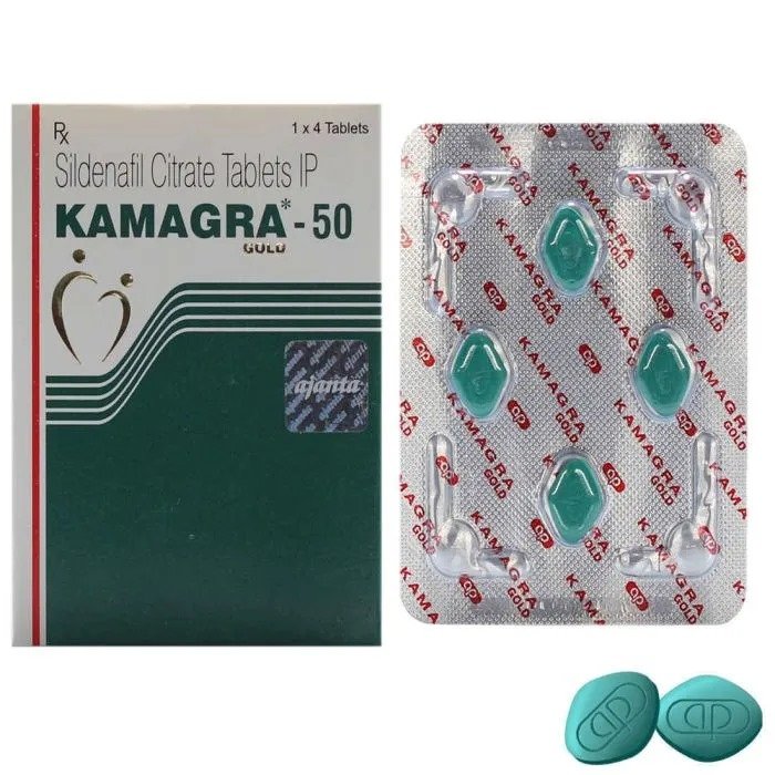 Kamagra Gold 50 Mg (Sildenafil Citrate ) Tablet