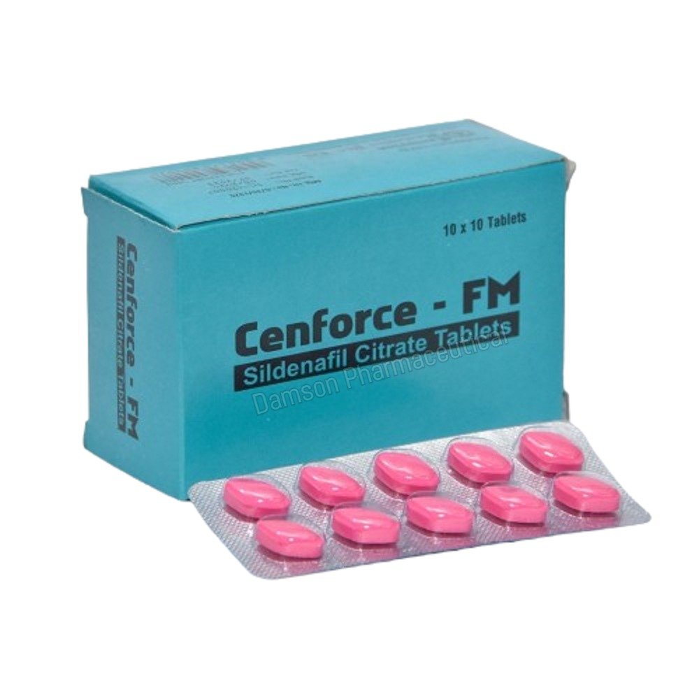 Cenforce-FM ( Sildenafil 100 mg) Tablets