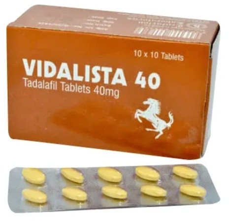 Vidalista 40mg (Tadalafil 40mg) Tablet