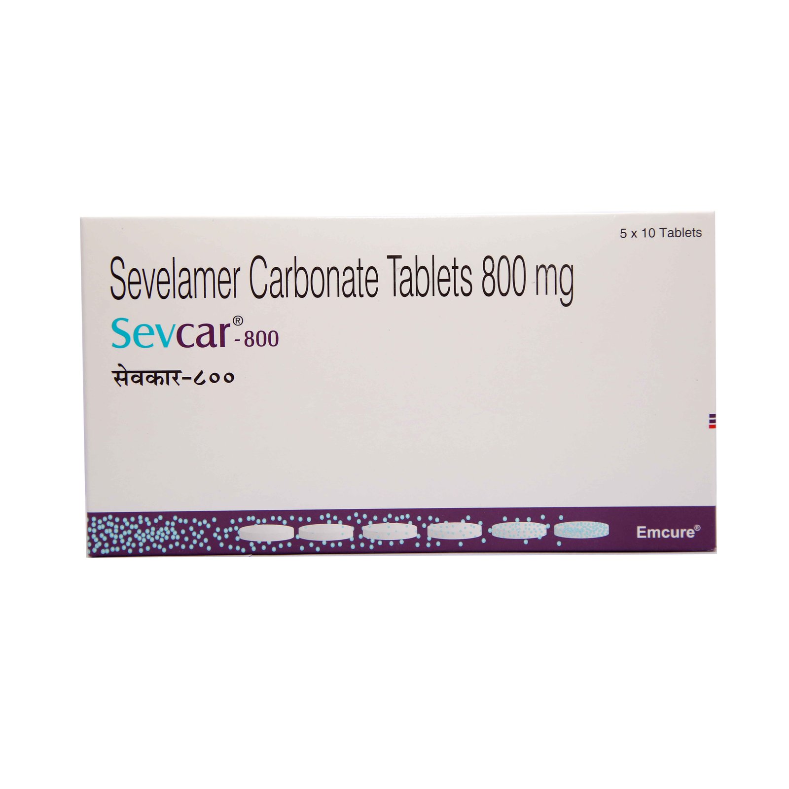 Sevcar 800mg (Sevelamer) Tablet