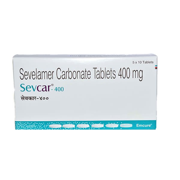 Sevcar 400mg (Sevelamer) Tablet