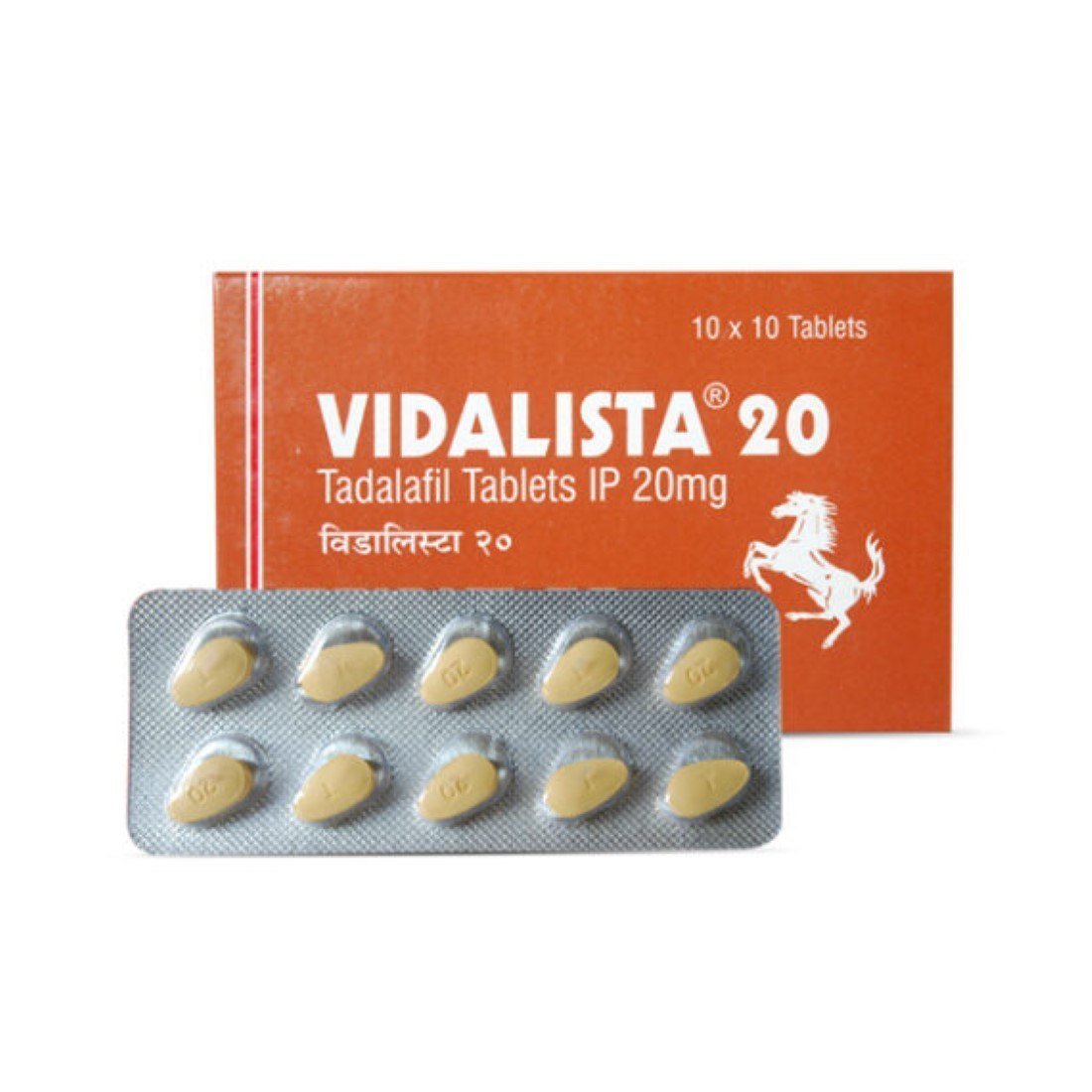 Vidalista 20mg (Tadalafil 20mg) Tablet