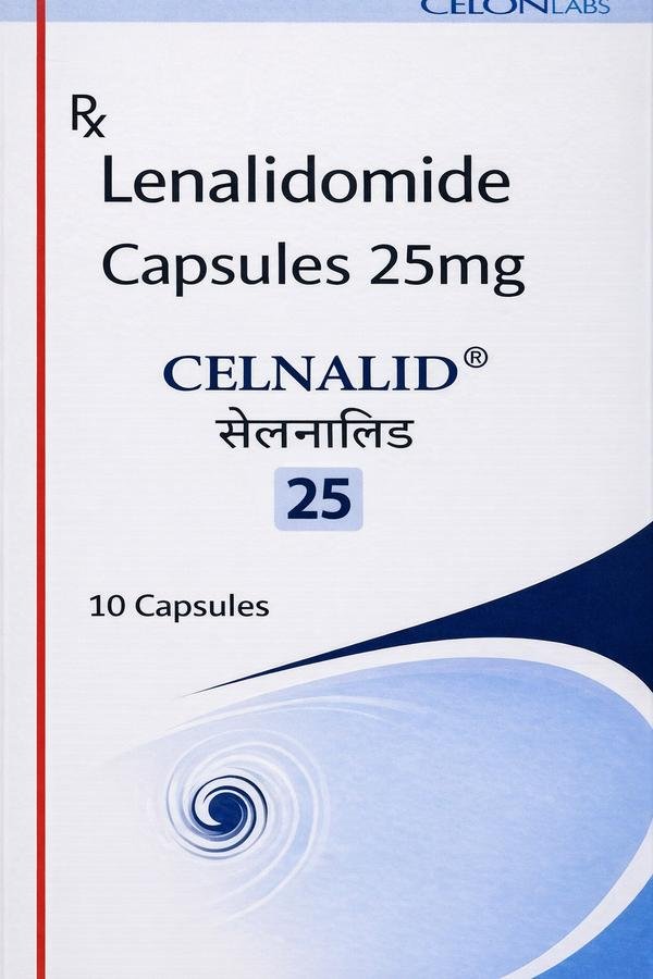Celnalid 25mg Capsule Exporter from India | Bulk Lenalidomide Supply to Washington, London, Bangkok, Canberra, Singapore, & Kingston | Ernest Impex