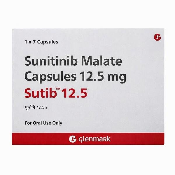 Sutib 12.5mg Capsule (Sunitinib) | Global Oncology Exporter: USA, UK, Thailand, Australia, Singapore, Jamaica | Ernest Impex Send Message