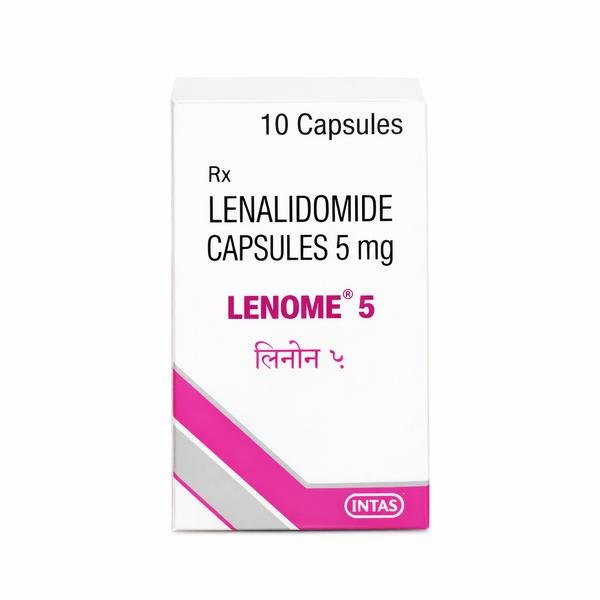 Lenome 5mg Capsule (Lenalidomide) | Global Oncology Exporter: USA, UK, Thailand, Australia,